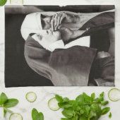 Nuns Vintage roken Foto Theedoek (Gevouwen)