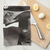 Nuns Vintage roken Foto Theedoek (Quarter Fold)