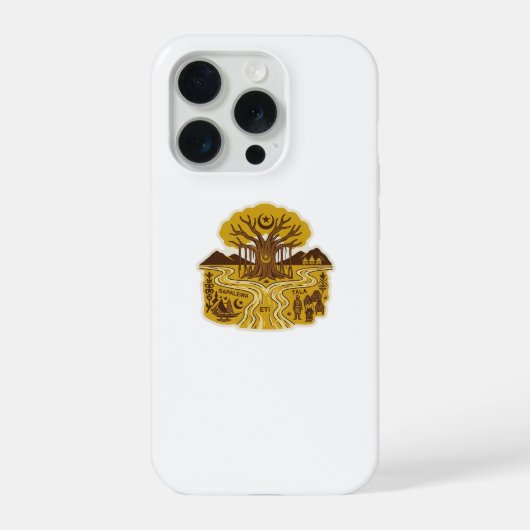 Nunusaku-mythologie iPhone Hoesje (Achterkant)