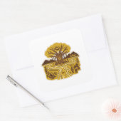 Nunusaku-mythologie Vierkante Sticker (Envelop)