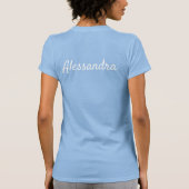Nuora Bella - Mooie dochter-in-law Gift T-shirt (Achterkant)