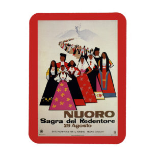 Nuoro Sardinia Italiaans reisbureau Magneet