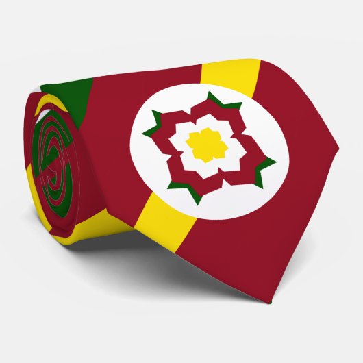 NUP Multi-Colored Stropdas (Opgerold)