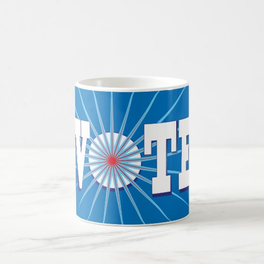 NuPower ・ Haal de Mok van de STEMMING eruit, blauw (Center)