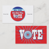 NuPower: STEMMING! Visitekaartje (Voorkant / Achterkant)