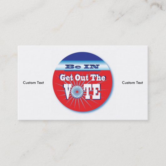 NuPower: STEMMING! Visitekaartje (Voorkant)