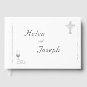 Nuptial Grace Catholic Wedding Gastenboek (Voorkant)