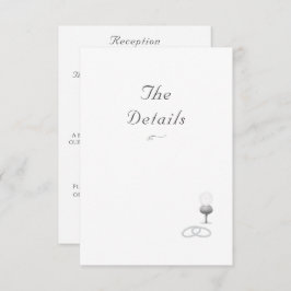 Nuptial Grace Catholic Wedding  Informatiekaartje