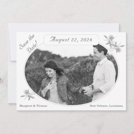 Nuptial Unity Catholic Flat Save the Date Kaart (Voorkant)