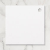 Nuptials Bedankt Bedankjes Labels (Achterkant)