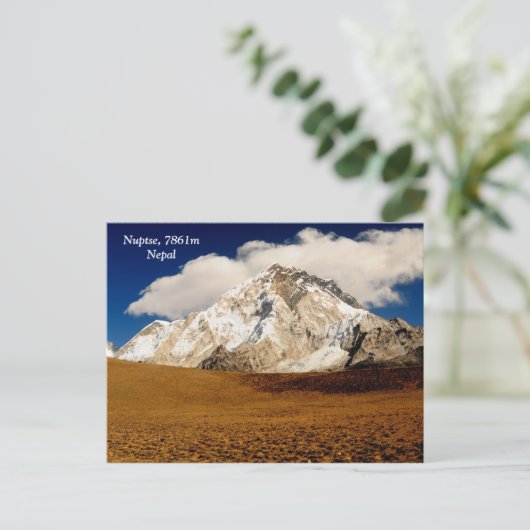 Nuptse Briefkaart (Staand voorkant)