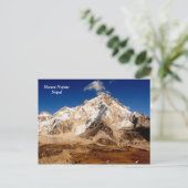 Nuptse monteren briefkaart (Staand voorkant)
