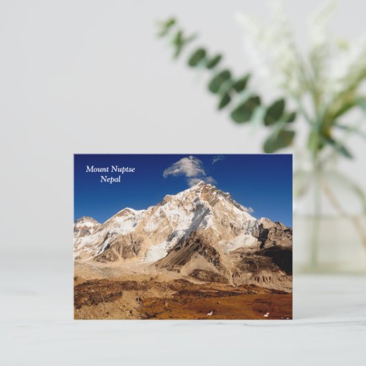 Nuptse monteren briefkaart (Staand voorkant)