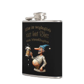 Nur das Bier bleibt lebenslänglich Cartoon Heupfles (Links)