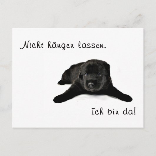 Nur Mut Briefkaart (Voorkant)