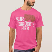 Nur Verckte Hier Australia Wombat T-shirt (Voorkant)