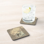 Nurarihyon (Sawaki Scroll) Bier Onderzetter (Rechterzijde)