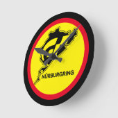 Nurburgring Duitse vlag Duitsland Gran Turismo GT Ronde Klok (Hoek)
