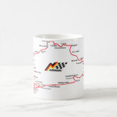 NÜRBURGRING MAP - MUG KOFFIEMOK (Center)