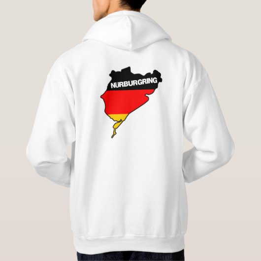 Nurburgring - Nordschleife Hoodie (Achterkant)