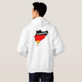 Nurburgring - Nordschleife Hoodie (Achterkant volledig)
