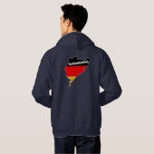 Nurburgring - Nordschleife Hoodie (Achterkant volledig)