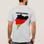 Nurburgring - Nordschleife - No Speed Limit T-shirt (Achterkant)