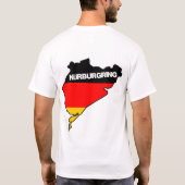 Nurburgring - Nordschleife T-shirt (Achterkant)