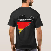 Nurburgring - Nordschleife T-shirt (Achterkant)