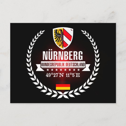 Nuremberg Briefkaart (Voorkant)