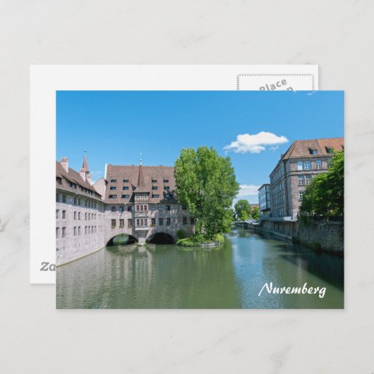 Nuremberg Briefkaart (Voorkant / Achterkant)