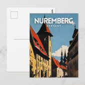 Nuremberg Briefkaart (Voorkant / Achterkant)