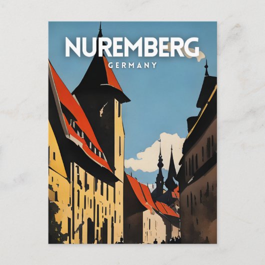 Nuremberg Briefkaart (Voorkant)