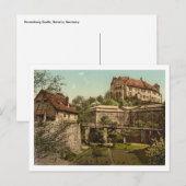 Nuremberg Castle, Beieren, Duitsland Briefkaart (Voorkant / Achterkant)