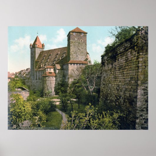 Nuremberg Castle Poster (Voorkant)