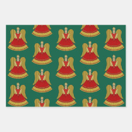 Nuremberg Christmas Angel Inpakpapier Vel