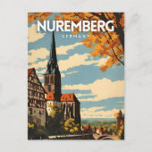 Nuremberg Duitsland Briefkaart (Voorkant)