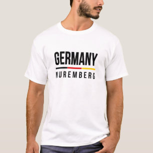Nuremberg Duitsland T-shirt