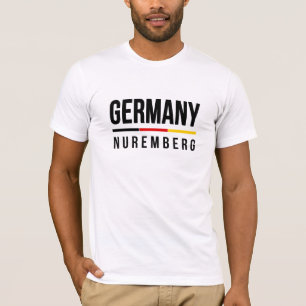 Nuremberg Duitsland T-shirt
