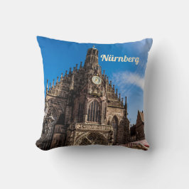 Nuremberg Hauptmarkt Nürnberg Beieren Duitsland Kussen