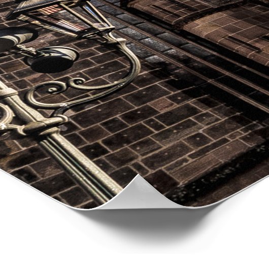 Nuremberg Hauptmarkt Nürnberg Beieren Duitsland Poster (Hoek)