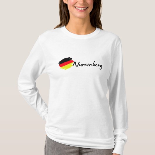 Nuremberg Hoodie T-shirt (Voorkant)