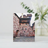 Nuremberg-kasteel Briefkaart (Staand voorkant)