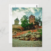 Nuremberg-kasteel Briefkaart (Voorkant / Achterkant)