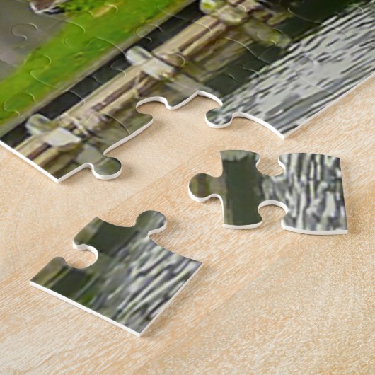 Nuremberg Old Town Germany. Jigzaag Puzzle Legpuzzel (Zijkant)