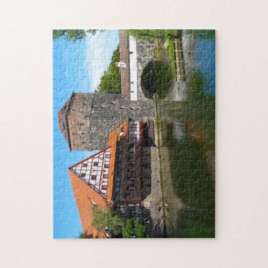 Nuremberg Old Town Germany. Legpuzzel (Verticaal)