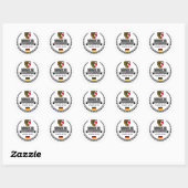 Nuremberg Ronde Sticker (Vel)