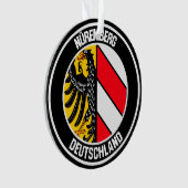 Nuremberg Round Emblem Ornament (voorkant)