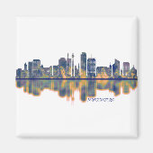 Nuremberg Skyline Magneet (Voorkant)