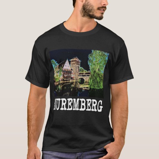 Nuremberg Souvenirs Germany Shirt (Voorkant)